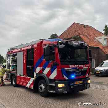 Woningbrand Raalte, bewoner op tijd gewekt door buurman