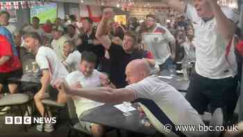 'Greatest game ever' - England fans celebrate