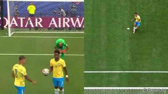 World Cup: Vinicius Jr opens up on penalty decision against Norway