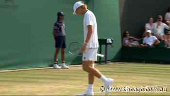 Cruz Hewitt has 'unfinished business' at Wimbledon