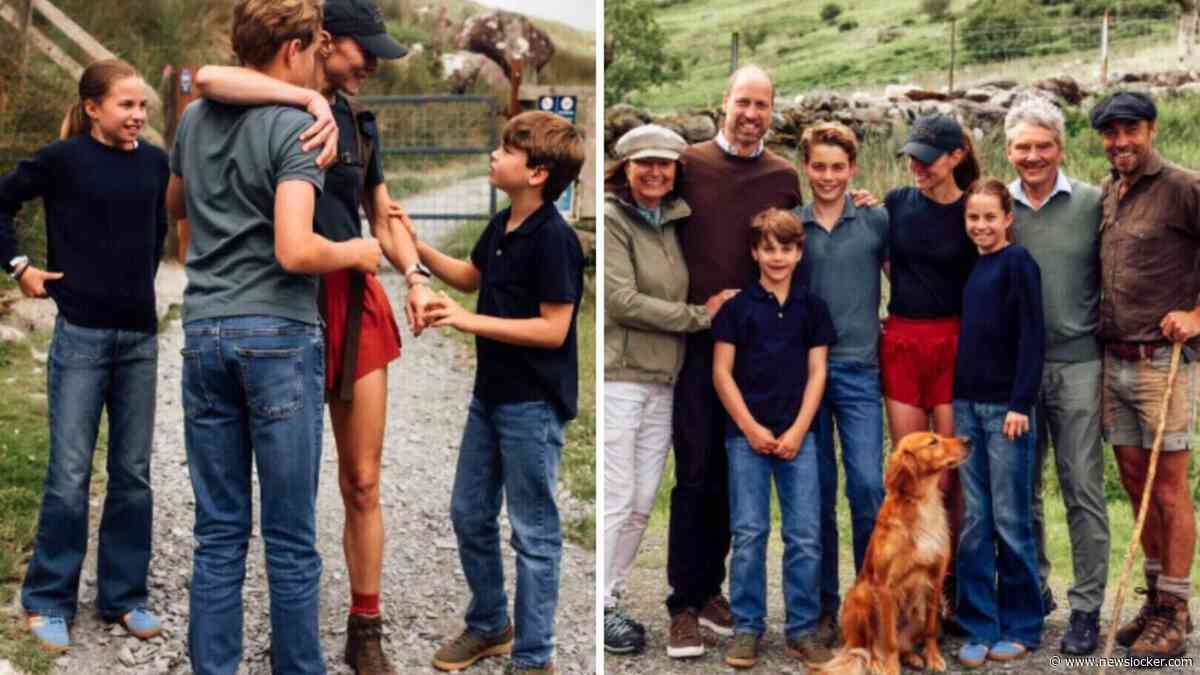 Beelden tonen hoe prins George (12) bijna even groot is als prinses Catherine