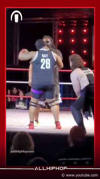 Wu-Tang Legend Gets Into Wrestling With A Boom Bip