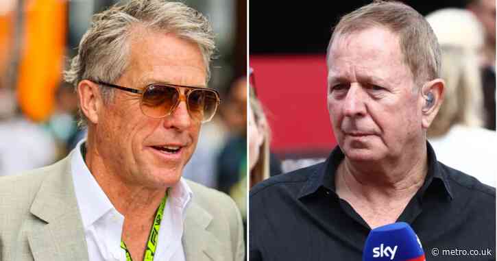 Martin Brundle red-faced after quizzing Hugh Grant on TV series he wasn’t in