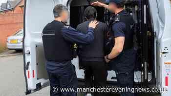 Police descend on Manchester car wash and businesses in major crime strikes