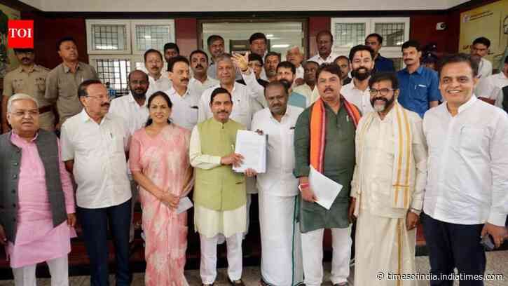 NDA leaders allege 'mass irregularities' in Karnataka SIR; CM DK Shivakumar hits back