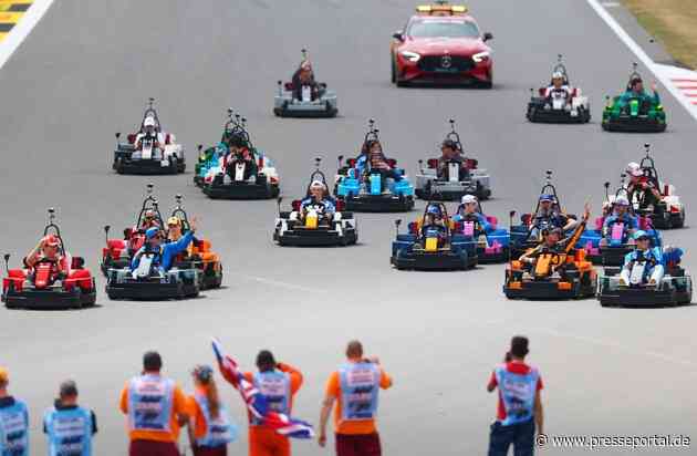 Presseinfo: Die LEGO® Fahrerparade ist zurück | FORMEL 1 Großer Preis von Großbritannien