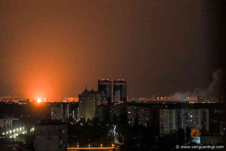 Russian strike kills 14 around Kyiv on eve of NATO summit