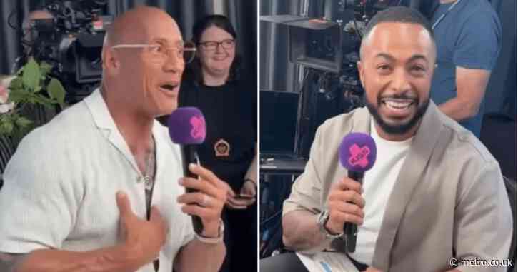 Dwayne Johnson accidentally gives away his favourite sex position in interview blunder