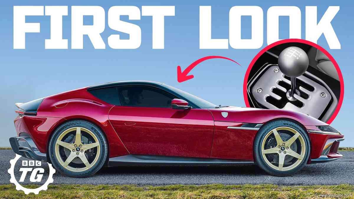 New Ferrari V12 Manual… With a ‘Koenigsegg’ Gearbox! | 4K