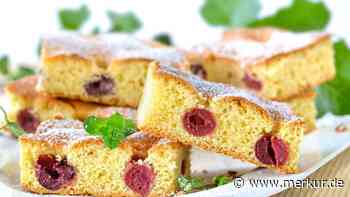 Joghurt-Kirsch-Kuchen vom Blech: der fruchtige Klassiker aus der Sommerküche
