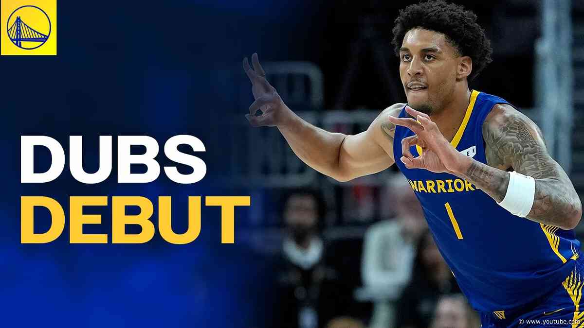 Yaxel Lendeborg Goes PERFECT in His Warriors Debut