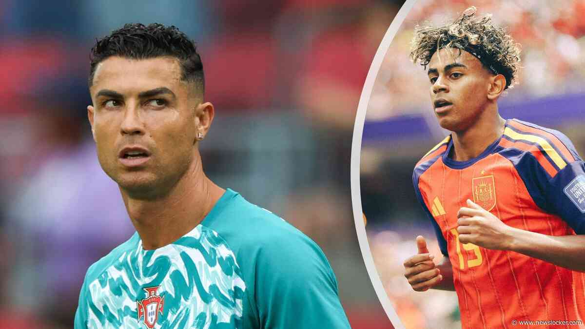 Oud tegen nieuw bij burenstrijd op WK 2026: duel met Lamine Yamal (18) kan zomaar Cristiano Ronaldo’s (41) zwanenzang worden
