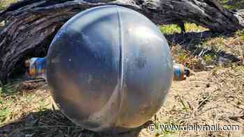 Mysterious 'space balls' that washed up on an Australian beach are likely pressure vessels from a rocket, experts confirm