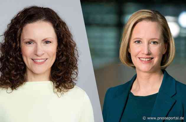 Moderatorinnen übernehmen Führungsposten: Julia Grimm und Anne Willmes leiten die WDR-Landesstudios in Bonn und Siegen