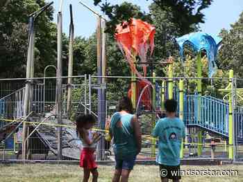 Deliberately set fire causes $200K damage to Windsor playground