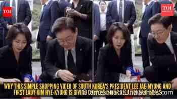 Why this simple shopping video of South Korea's President Lee Jae-myung and First Lady Kim Hye-kyung is giving couples major relationship goals