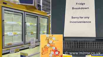 Heatwave pushes UK food chain to the brink while supermarket fridges can't cope