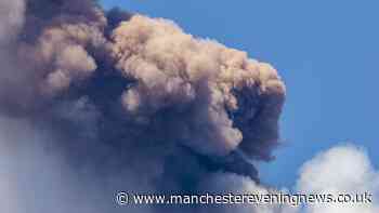 Mount Etna dramatically erupts again with airport shut and all flights cancelled