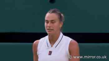 Furious Wimbledon moment not shown by BBC as title favourite crashes out