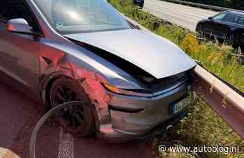 Tesla-rijder geeft overheid de schuld van zijn crash
