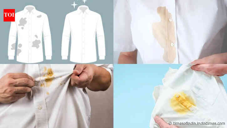 How to remove stubborn sweat stains from white shirts: 6 Simple methods that really work