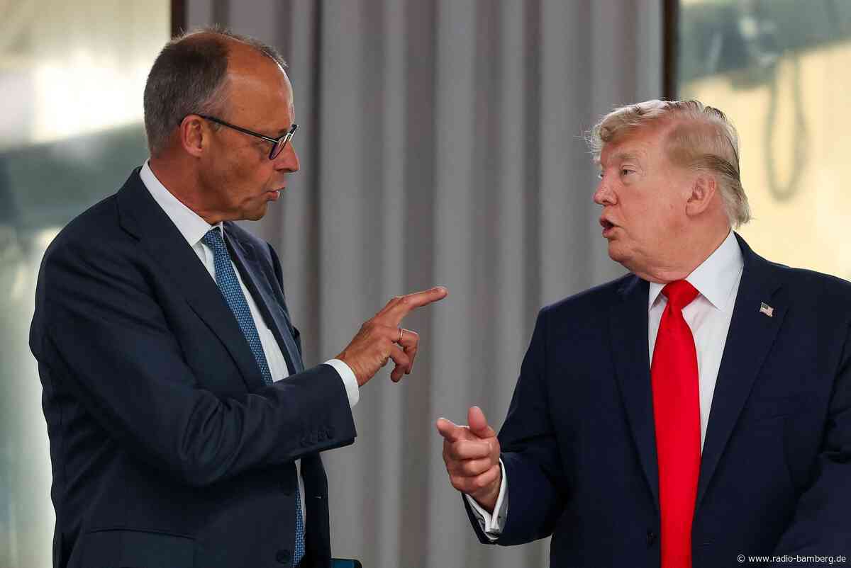 Merz erläutert Trump die deutschen Verteidigungsausgaben