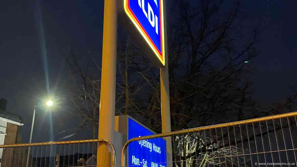 Liverpool Aldi finally reopening after two months