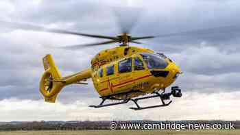 Man airlifted to hospital after serious crash near Cambridgeshire border