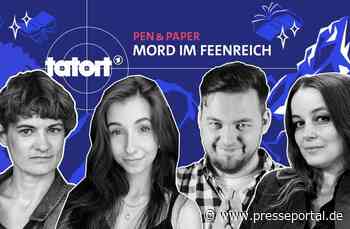 Fünfter Tatort auf Twitch: "Mord im Feenreich" - erstmals live vor Publikum