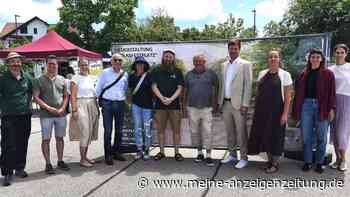 Transformation des Volksfestplatzes in Germering schreitet voran
