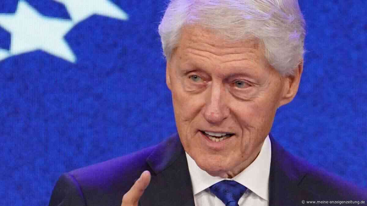 Scharfe Attacke: Bill Clinton greift Trump-Kurs an
