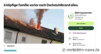 Mannheim – Obdachlos wegen Brand – Spendenaktion für 6-köpfige Familie mit Neugeborenem