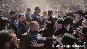 Proteste in Israel: Ultraorthodoxe wehren sich gegen Wehrpflicht