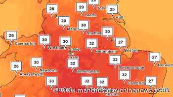 Met Office verdict on exact date it will hit 30C in Manchester this week