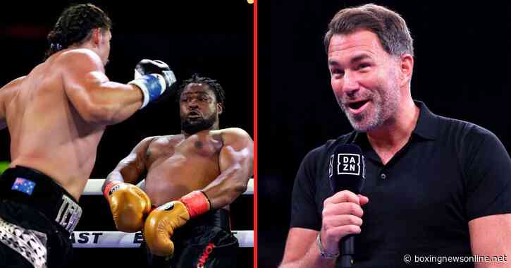 Heavyweight KO artist who Eddie Hearn backs to be future champion announces first headline fight