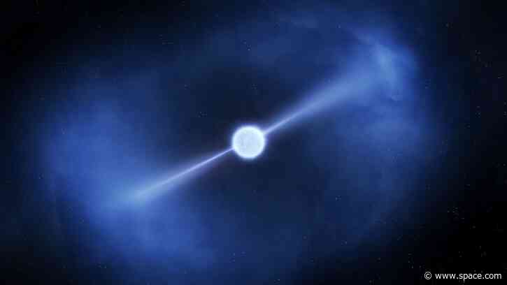 Astronomers discover radio signals coming from rare 'Blue Eye Pulsar' after decades of silence