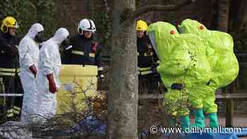 Britain targets Russia's 'barbaric' chemical weapons with fresh sanctions on those who helped create Novichok for Salisbury poisonings and toxin used to poison Alexei Navalny