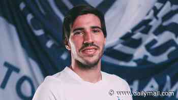 Sandro Tonali completes record £100m move to Tottenham from Newcastle - after a 'magic' chat with Roberto De Zerbi won his heart
