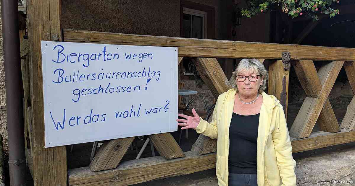 Schlimmer Gestank in Biergarten: Buttersäure-Anschlag in Gößweinstein?