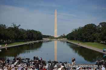 Trump Caught Sharing Outdated June Photos To Falsely Claim 'Crystal Clear' Reflecting Pool Is Only Just Completed