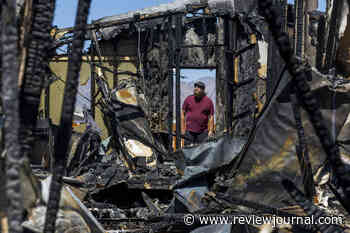 ‘You realize you don’t have that anymore’: Pahrump Air Force veteran, family lose home in fire