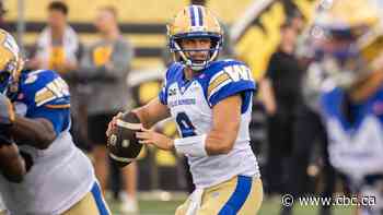 Bombers squeak past Ticats as both teams lose starting QBs to injuries