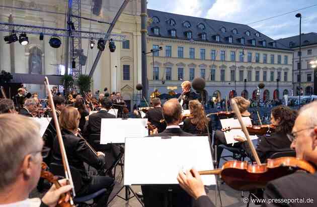 Musikalisches Sommerhighlight: Klassik am Odeonsplatz 2026 in Radio, TV und Livestreams - Open Airs am 11./12. Juli mit dem Symphonieorchester des BR und den Münchner Philharmonikern