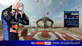 '**** unbelievable!' | NEW ANGLE of Verstappen's race-ending crash