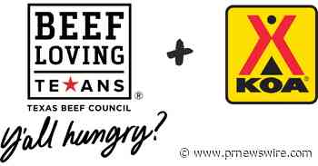 Beef Loving Texans and Kampgrounds of America Launch 'Savor the Texas Outdoors' Campaign
