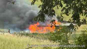 Murder probe launched after woman found dead in Rochdale farm fire