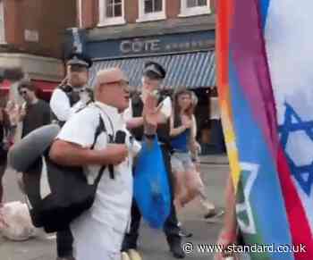 Police investigating antisemitic abuse hurled at Jewish revellers during London Pride march