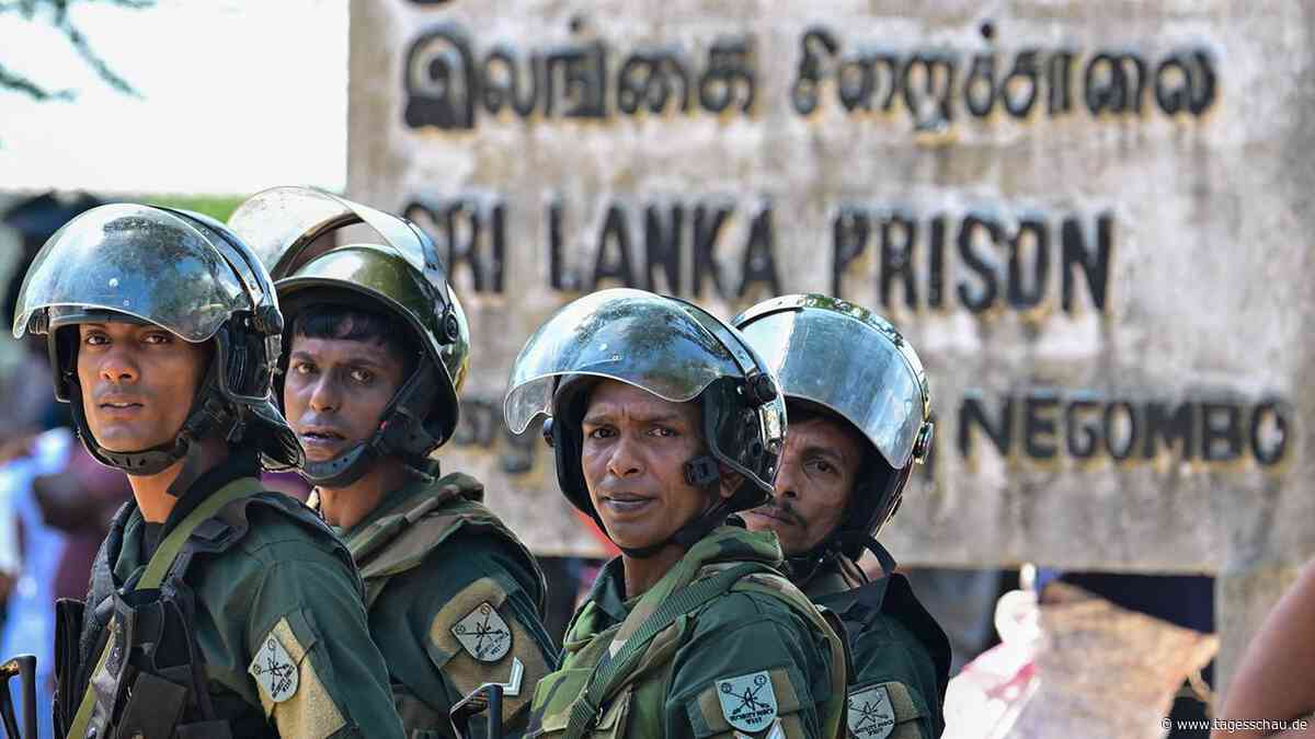 Sri Lanka: Mindestens 25 Tote bei Gefängnisrevolte