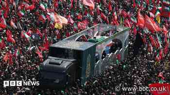 Huge crowds fill Tehran streets for Khamenei's funeral procession