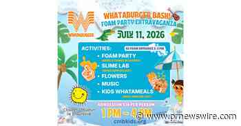 Children's Museum of Brownsville and Whataburger Present "Whataburger Bash! Foam Party Extravaganza" on July 11